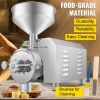 VEVOR Soybean Grinder Commercial Grinding Machine for Spices 3000W Corn Mill Grinder 50-60 KG/H Stainless Steel Corn Grinder Industrial Flour Milling