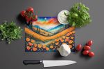 NEW California Poppies in Color Glass Cutting Board Decorative Tempered Glass Kitchen Cutting and Serving Board Large Size Chopping Board