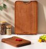 Ebony Chopping Board Thickened Natural Wood Chopping Board Can be Chopped Bone Solid Wood Board Domestic Rolling BoardCutting Board 34cm W342425AB1