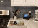 NEW Chocolate Lab Fall Kitchen Pumpkins Glass Cutting Board Decorative Tempered Glass Kitchen Cutting and Serving Board Large Size Chopping Board