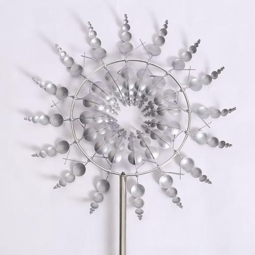 Magical 3D Wind Spinners Outdoor, 360 Metal Windmills For Yard Garden