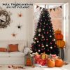 6/7/8 Feet Artificial Christmas Tree with 6 Lighting Modes and Spooky Sounds